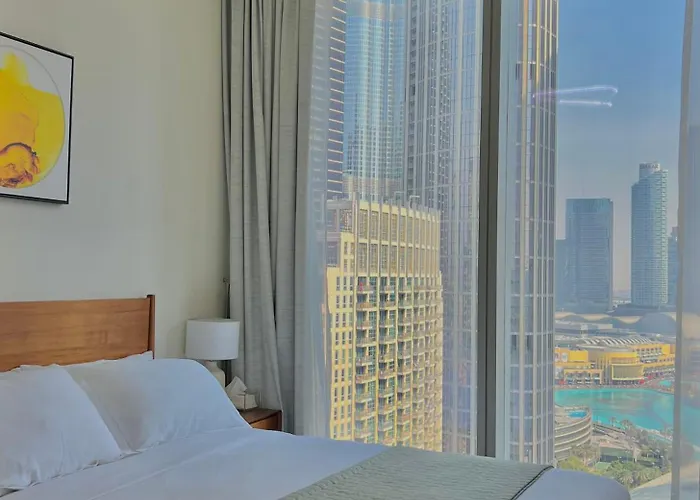 Vip Experience Dubai Downtown At Forte Tower - Burj Khalifa And Fountain View - Modern Luxury Apartments