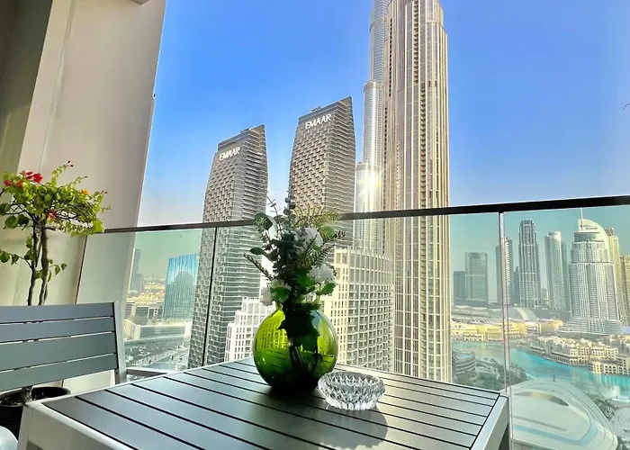 Vip Experience Dubai Downtown At Forte Tower - Burj Khalifa And Fountain View - Modern Luxury Apartments