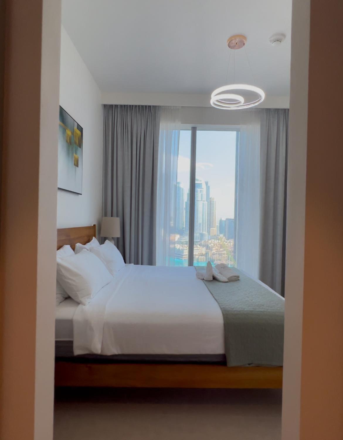 Vip Experience Downtown At Tower - Burj Khalifa And Fountain View - Modern Luxury Апартаменты Дубай